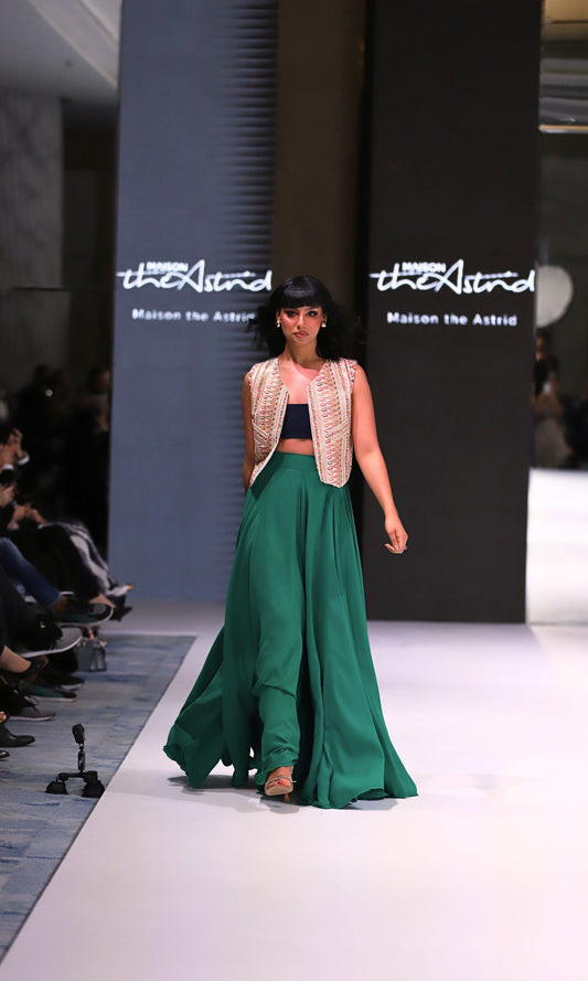 Leya Green Skirt